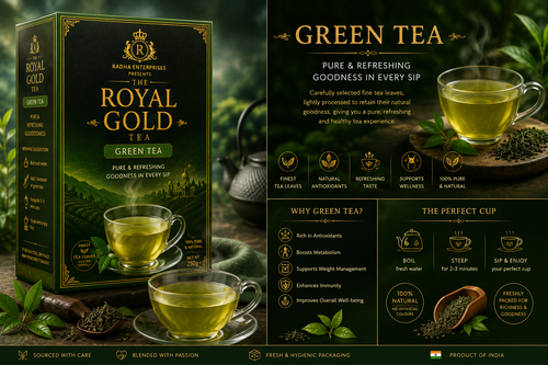 The Royal's Gold Green Tea