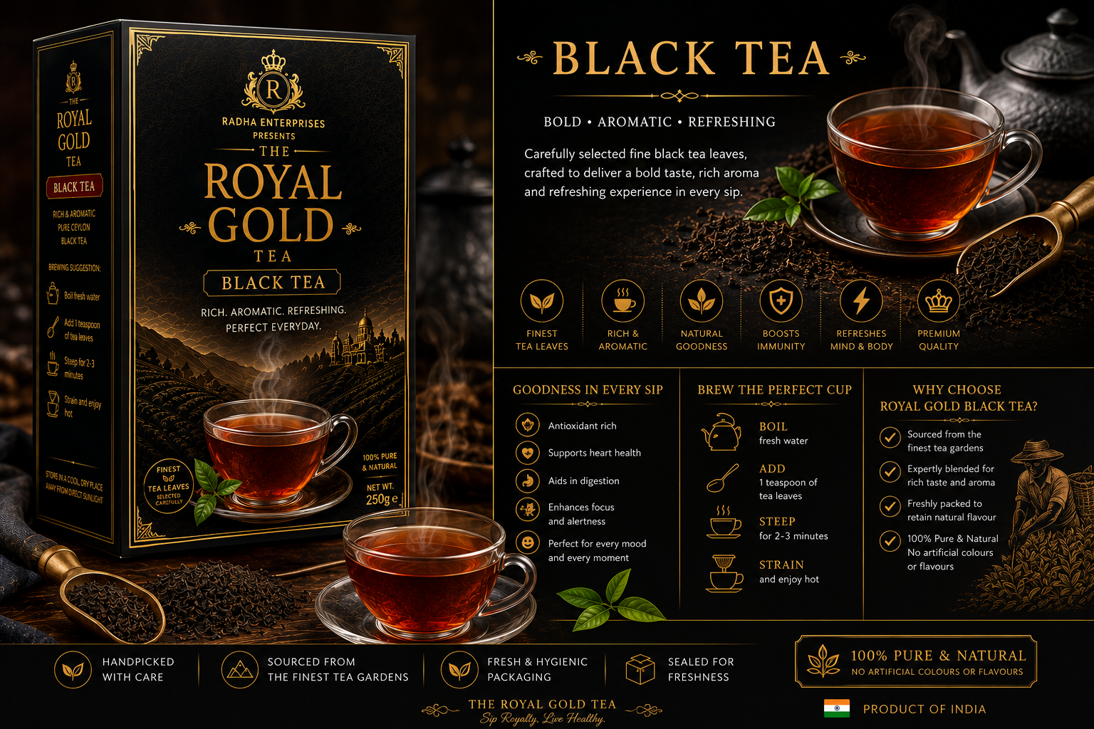 The Royal's Gold Black Tea