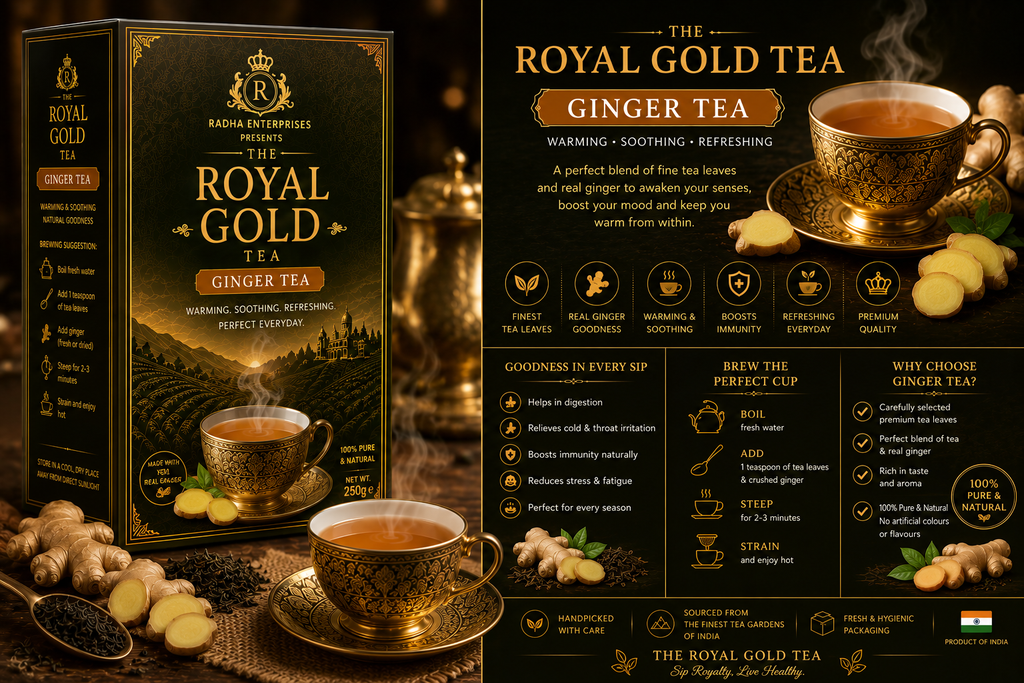The Royal Gold Ginger Tea