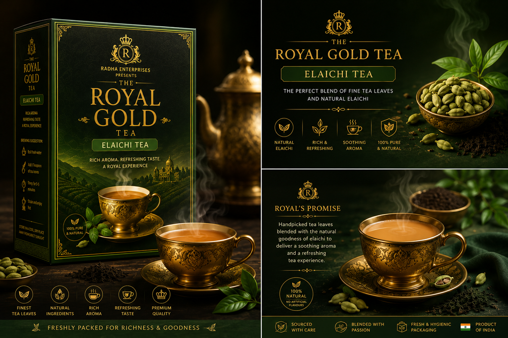 The Royal's Gold Elaichi Tea