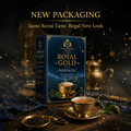 The Royal Gold Tea — Black Tea New Packaging Poster